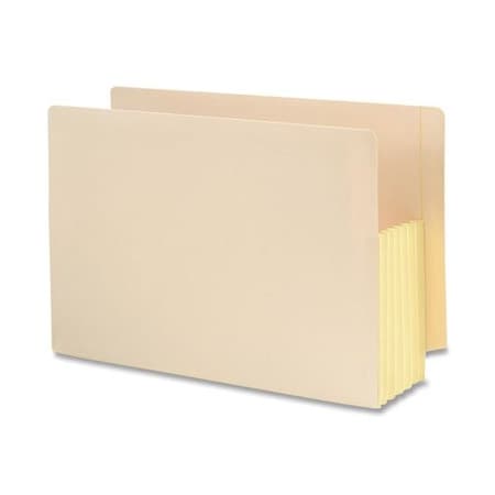 Smead Smead, MANILA END TAB FILE POCKETS, 5.25in EXPANSION, LEGAL SIZE, MANILA, 10PK 76174